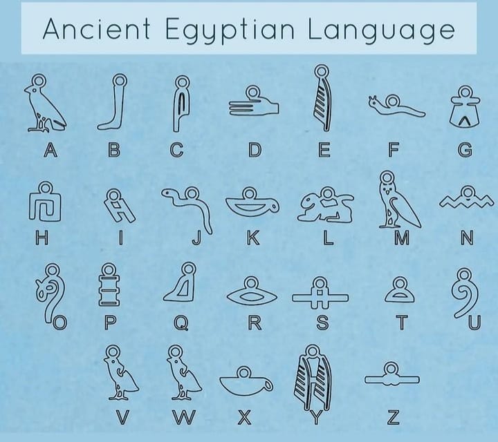 Ancient Egyptian Language