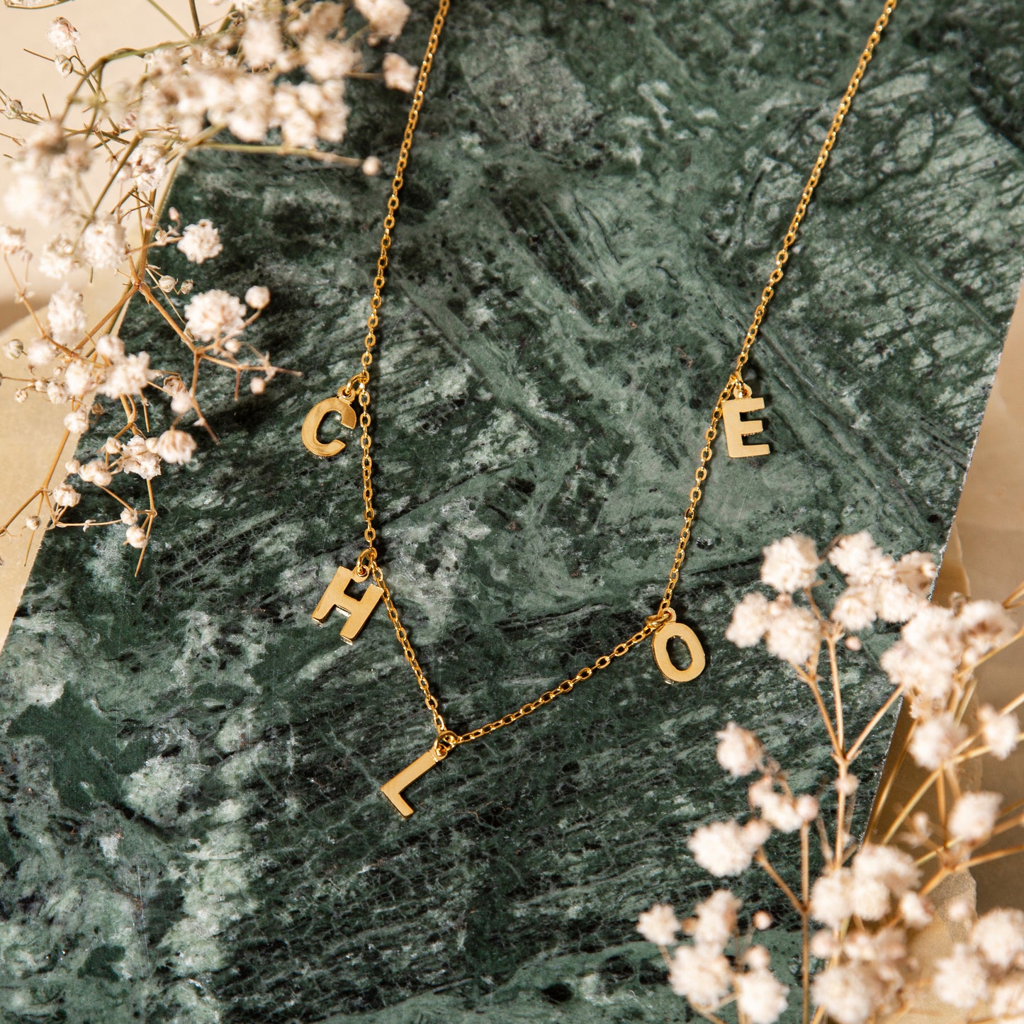 DROP INITIALS Necklace