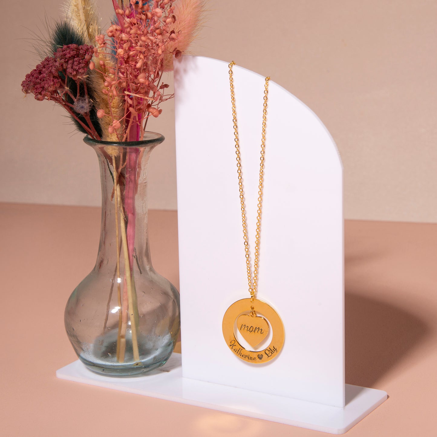 MOM's HEART Necklace