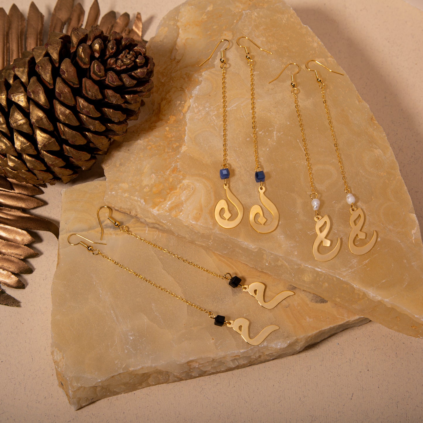 INITIALS DROP Earrings