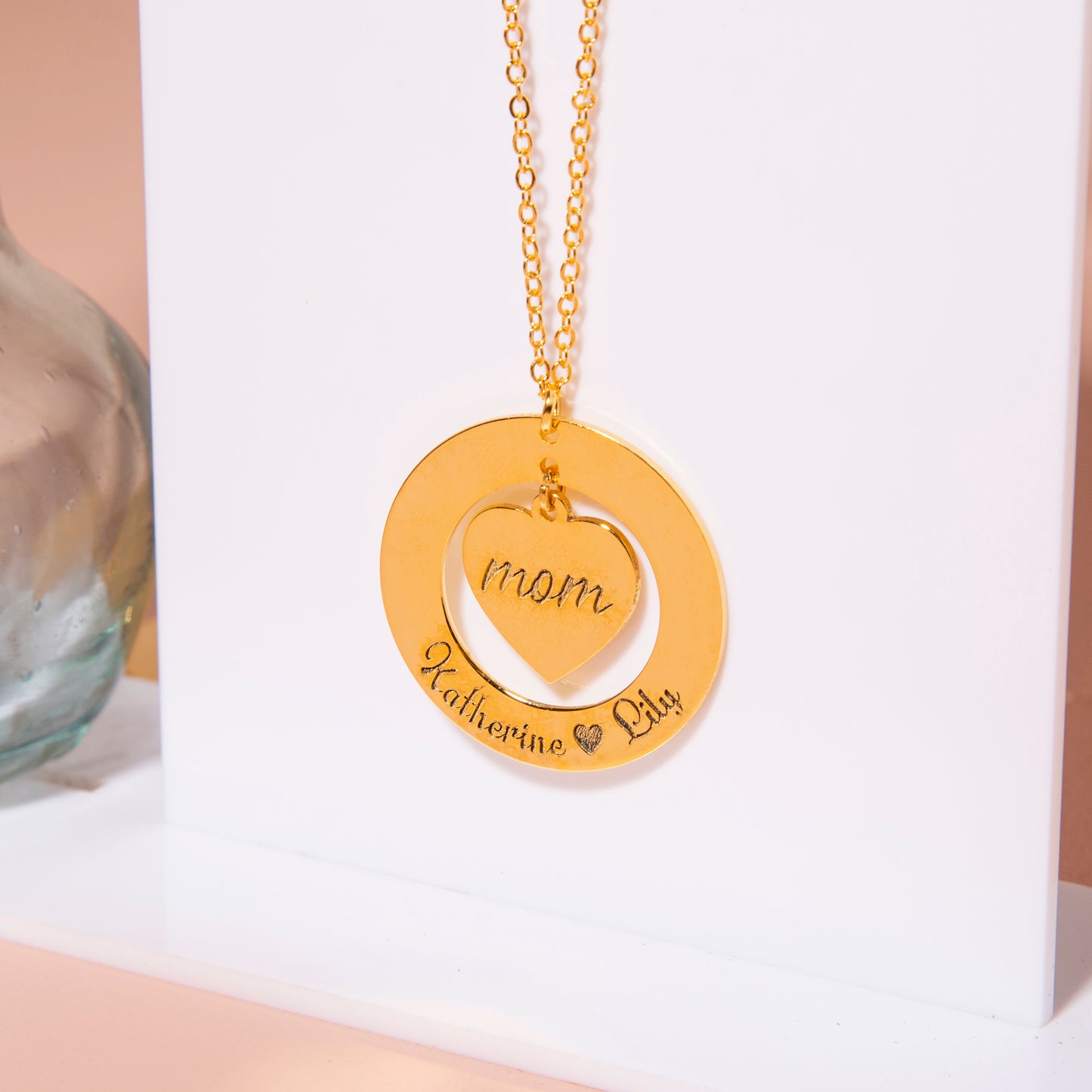 MOM's HEART Necklace